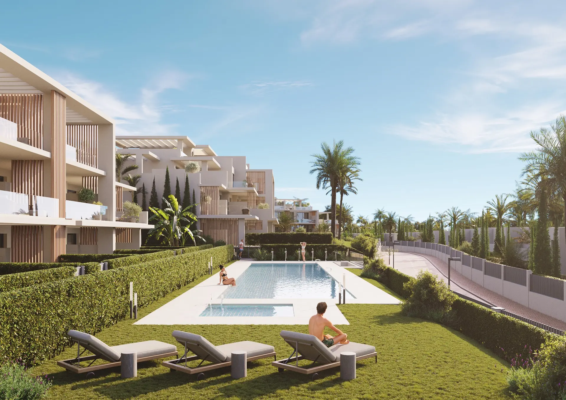 Duplex Penthouse na sprzedaż w New Golden Mile, Estepona Wschodnia