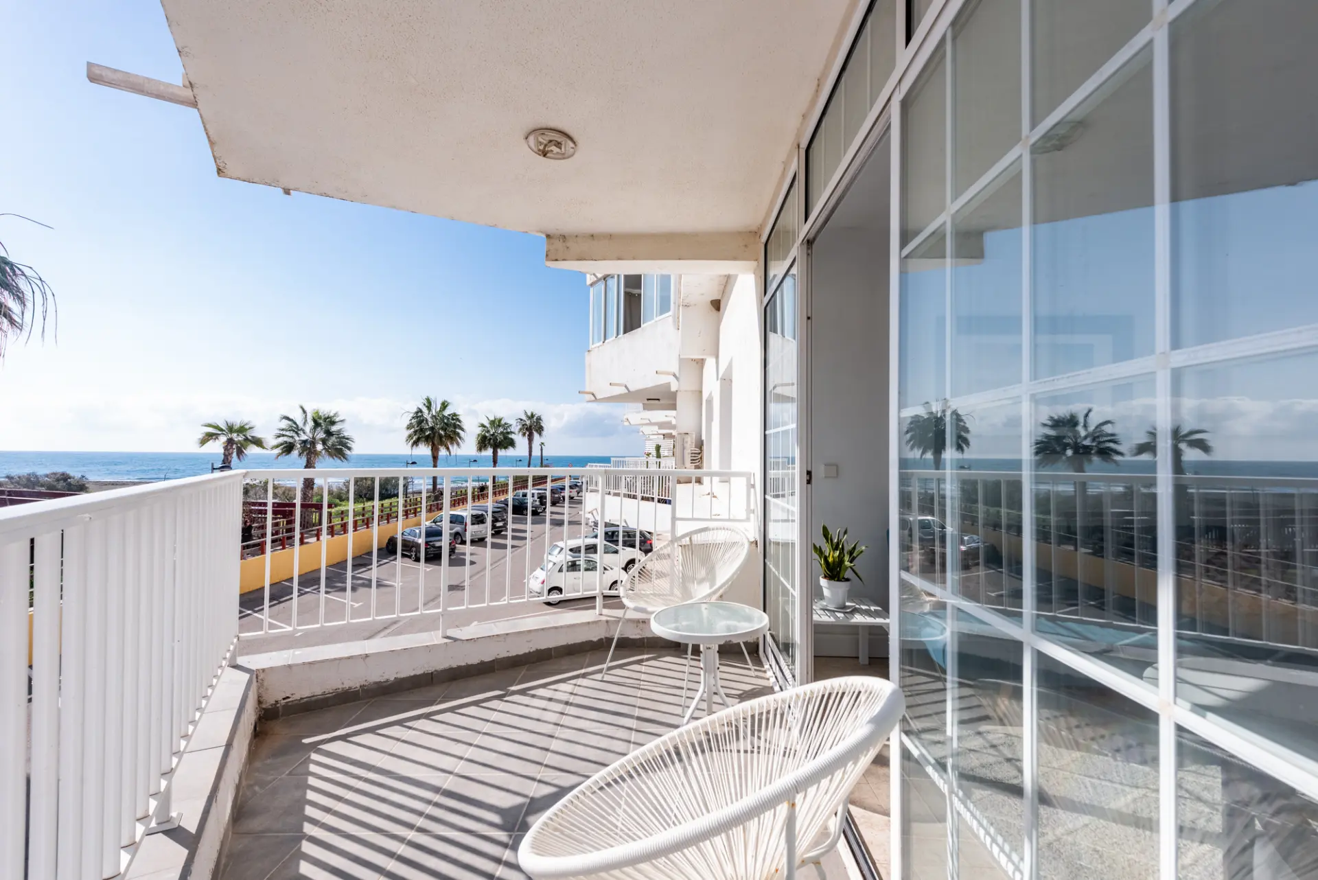 Beach front apartment for sale.