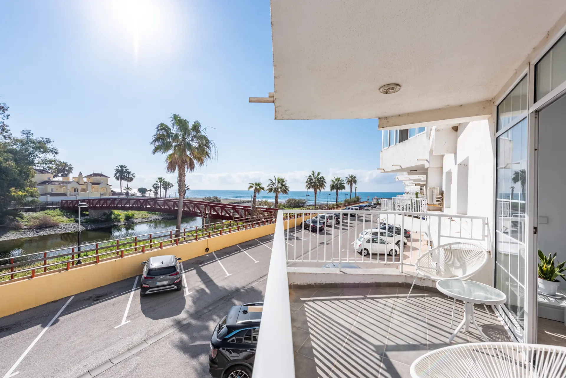 Beach front apartment for sale.
