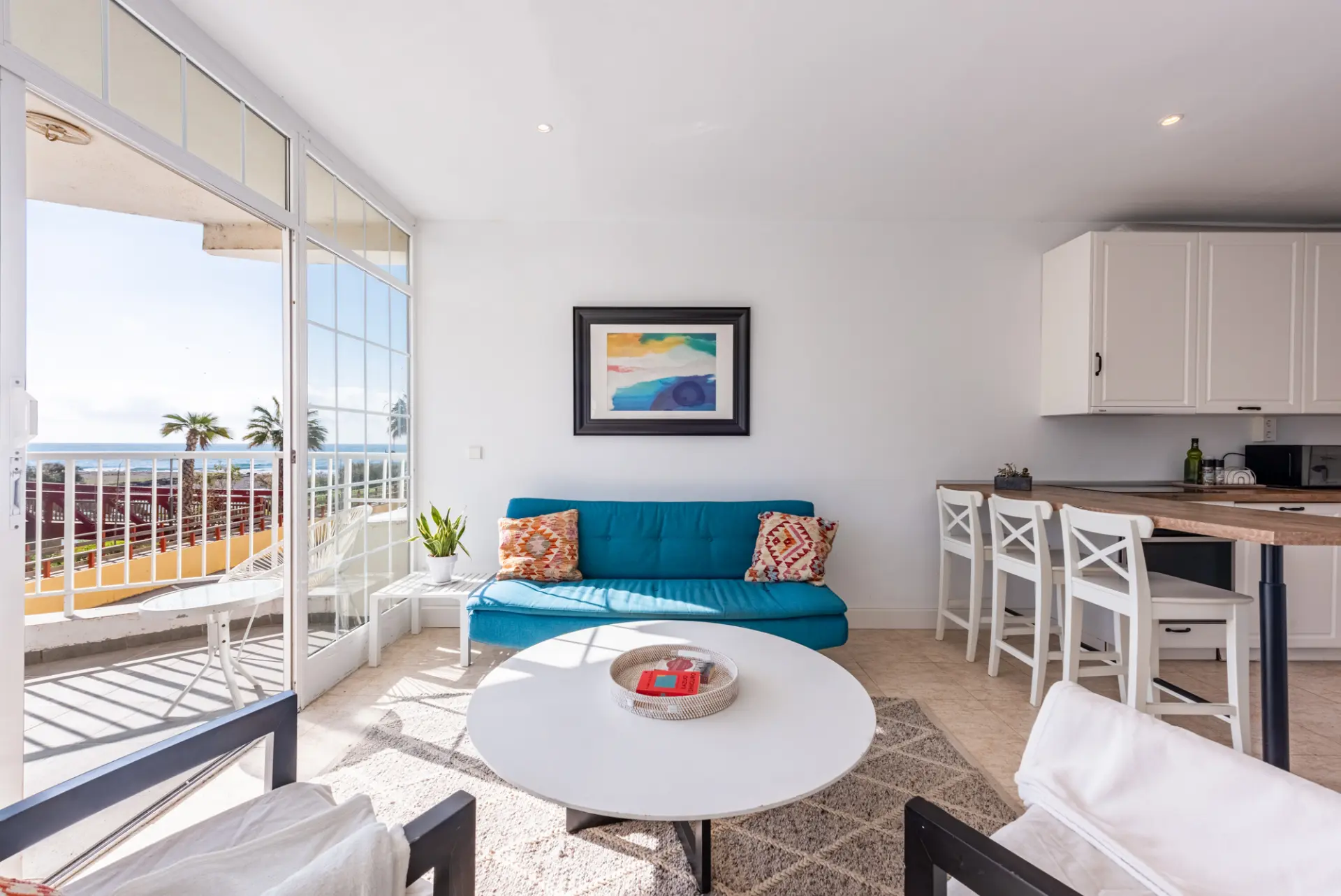 Beach front apartment for sale.
