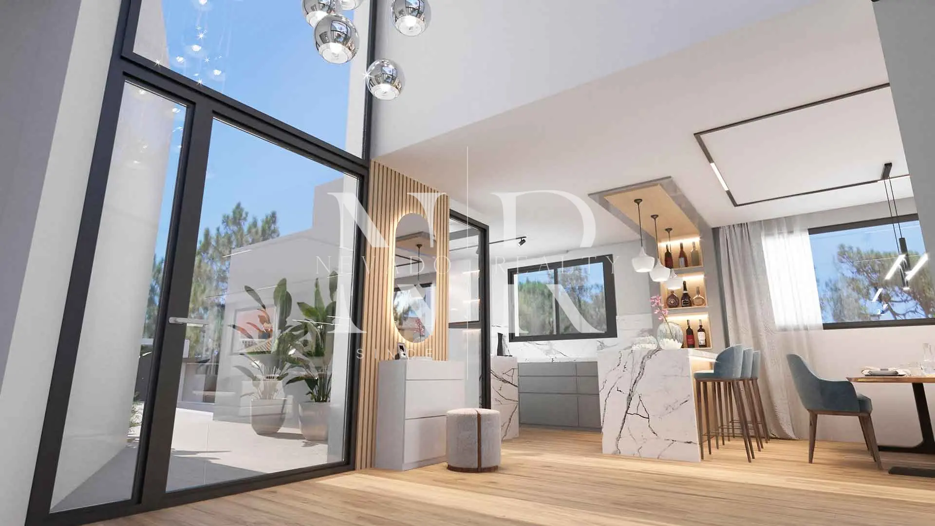 Villa à vendre dans l'urbanisation Marbesa en construction