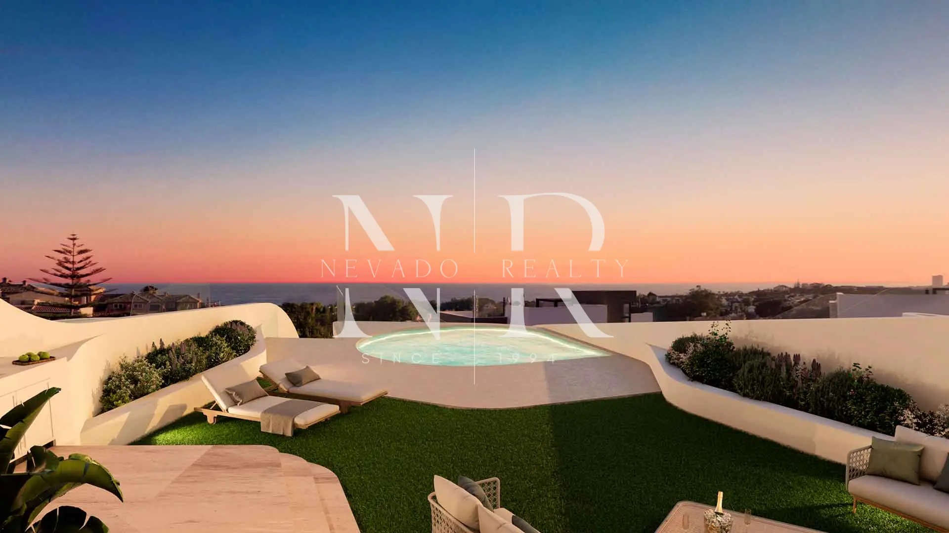 Golden Eight – Townhouses with sea views in Artola Alta, Marbella for sale