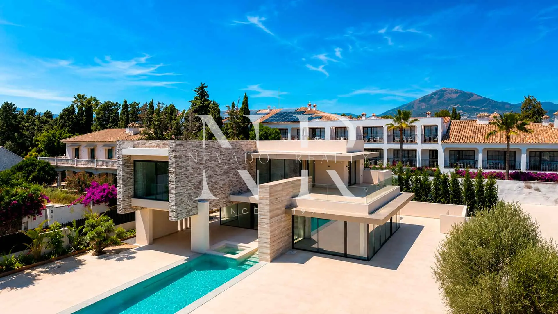 New-build beachside villa in Cortijo Blanco, San Pedro, for sale