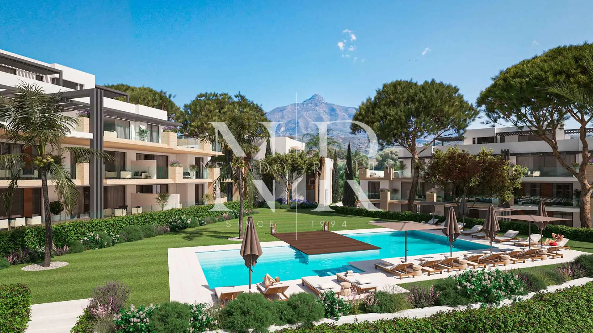 Ático en Aloha de nueva construcción en venta