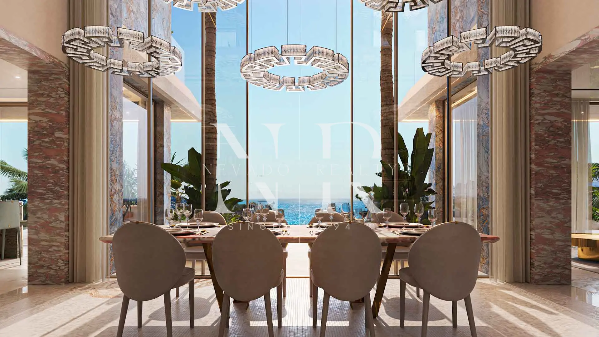 Ocho de Oro, Villas en Nueva Andalucía con vistas panorámicas en venta