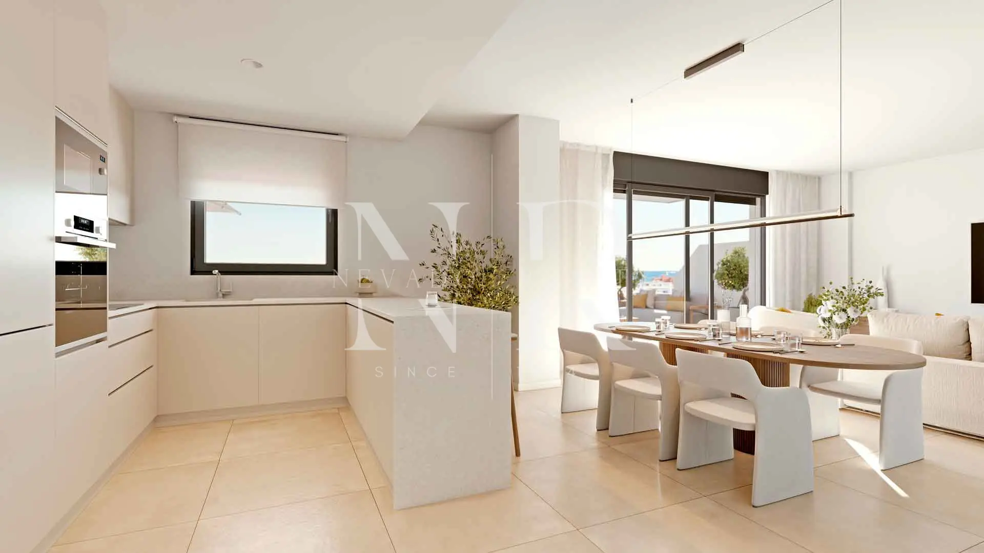 Development of flats and penthouses in Estepona very close to the centre for sale