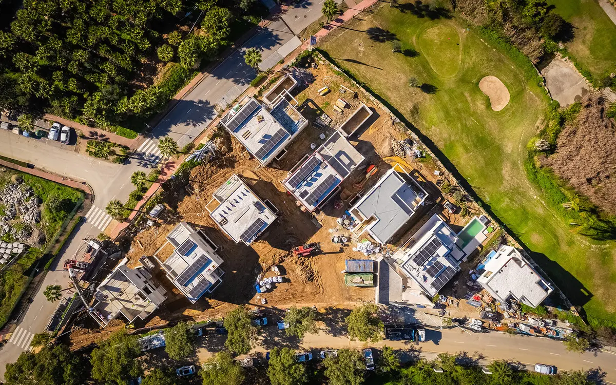 Development in New Golden Mile, Estepona East