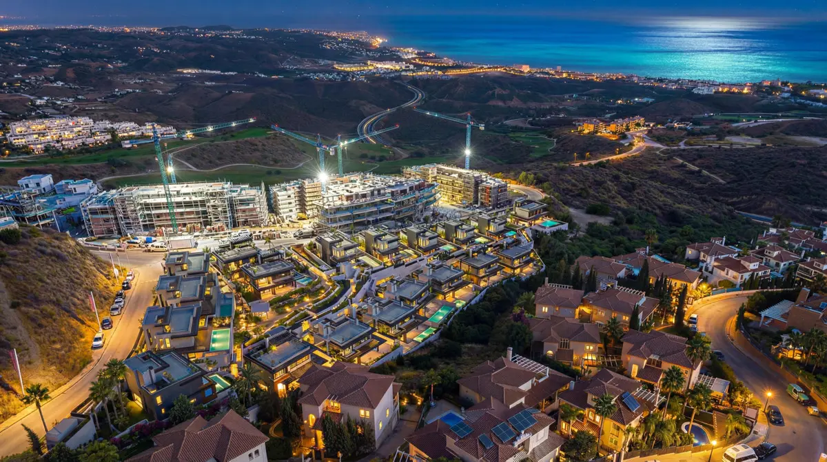 Development in Cala de Mijas, Mijas Costa