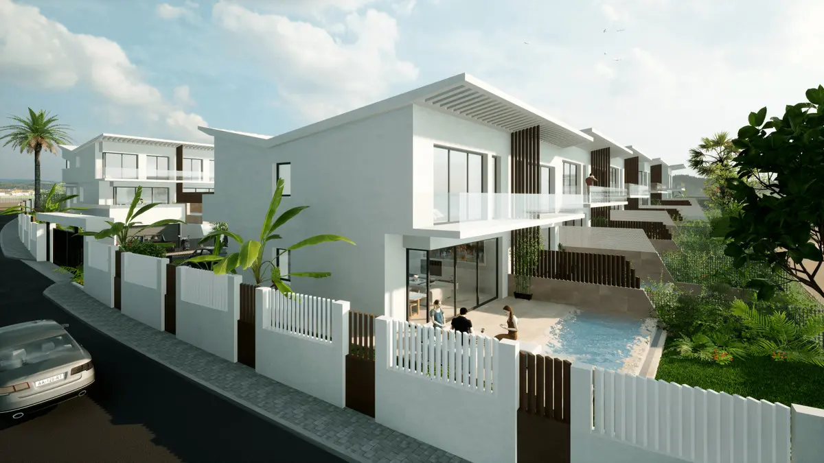 Development in Cala de Mijas, Mijas Costa