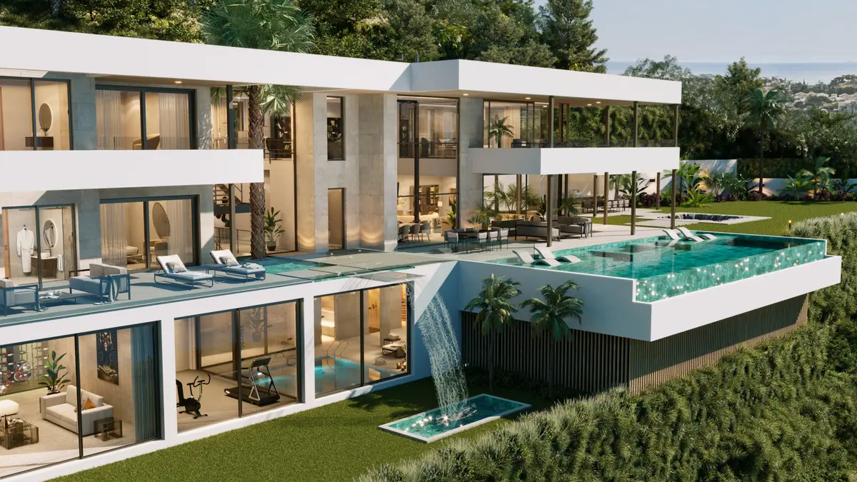 Development in El Madroñal, Benahavis