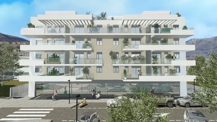 Development in Las Lagunas, Mijas Costa