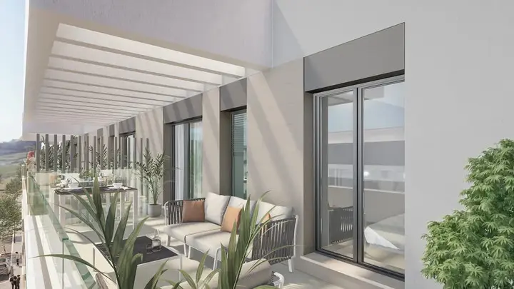 Development in Las Lagunas, Mijas Costa