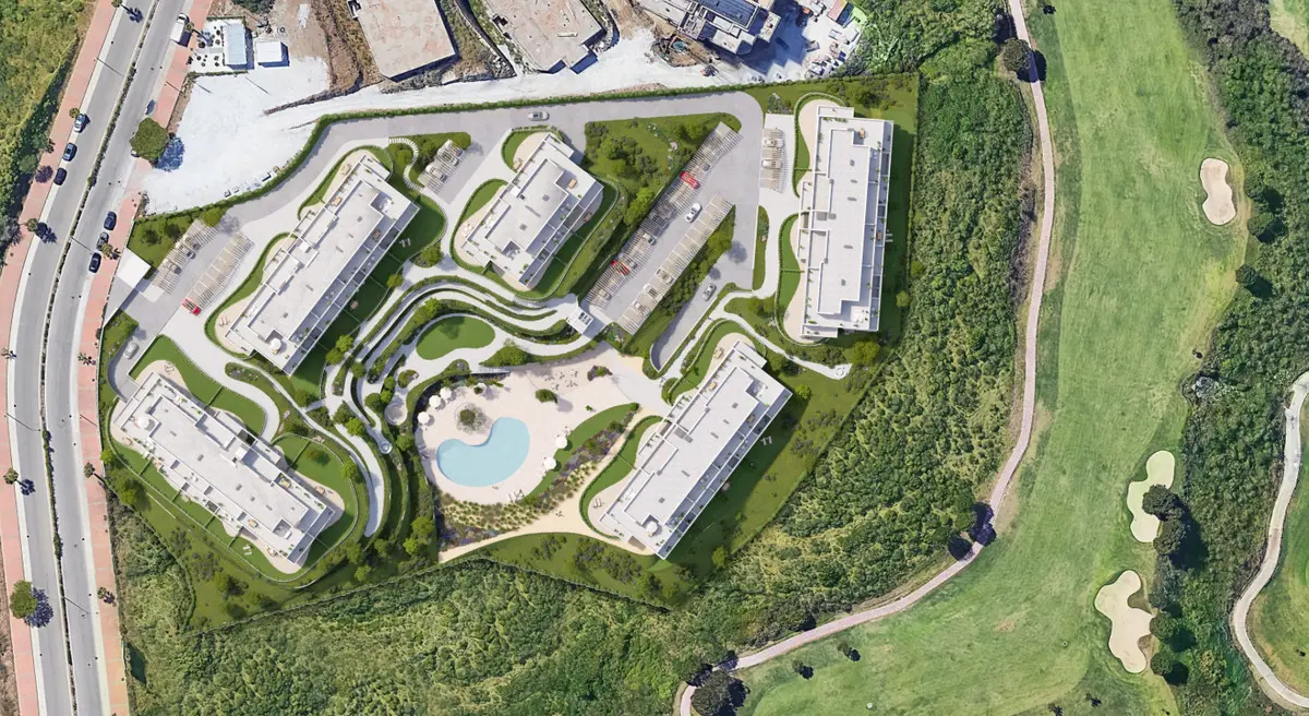 Development in Calanova Golf, Mijas Costa