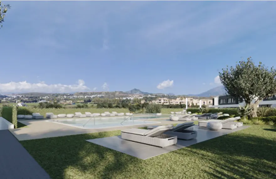 Moderno Apartamento de 3 dormitorios con amplia terraza en Atalaya Hills