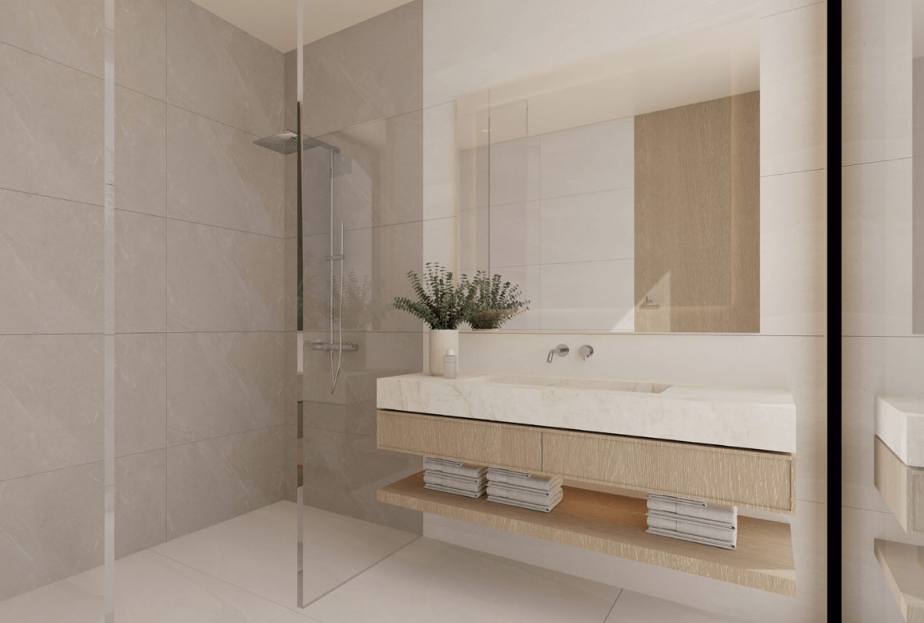 Villa bajo plano en nueva promoción exclusiva con vistas al Mediterráneo en la nueva Milla de Oro, Estepona