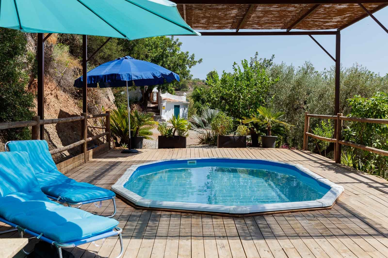 Cortijo andaluz,un refugio encantador en las montañas