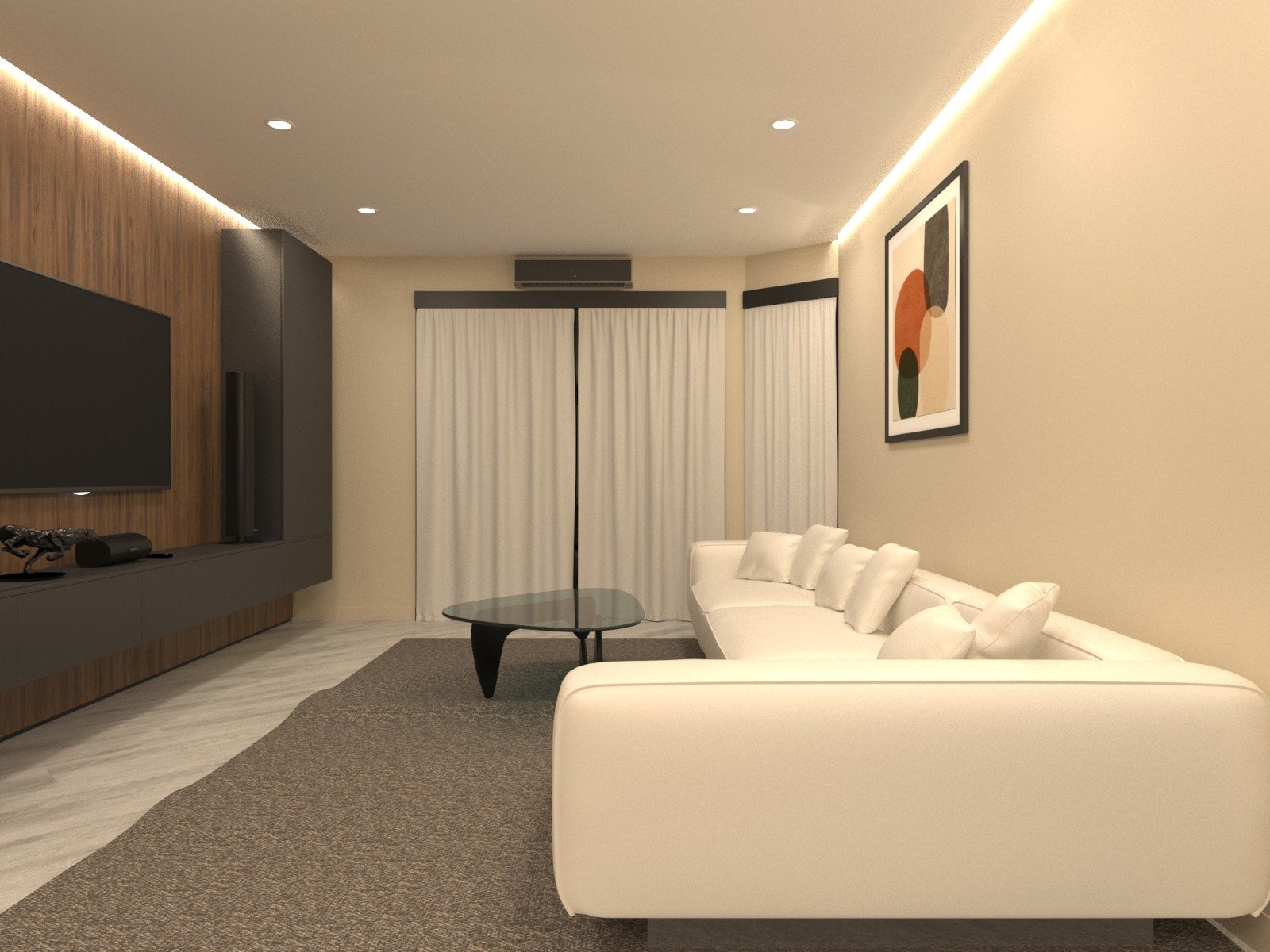 Comtemporary apartment near the beach in La Malagueta, Málaga