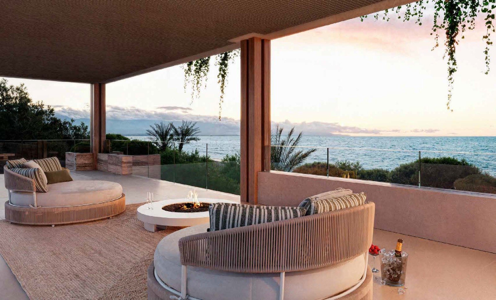 Luxury villa in a new beachfront development in Estepona Centre, Estepona