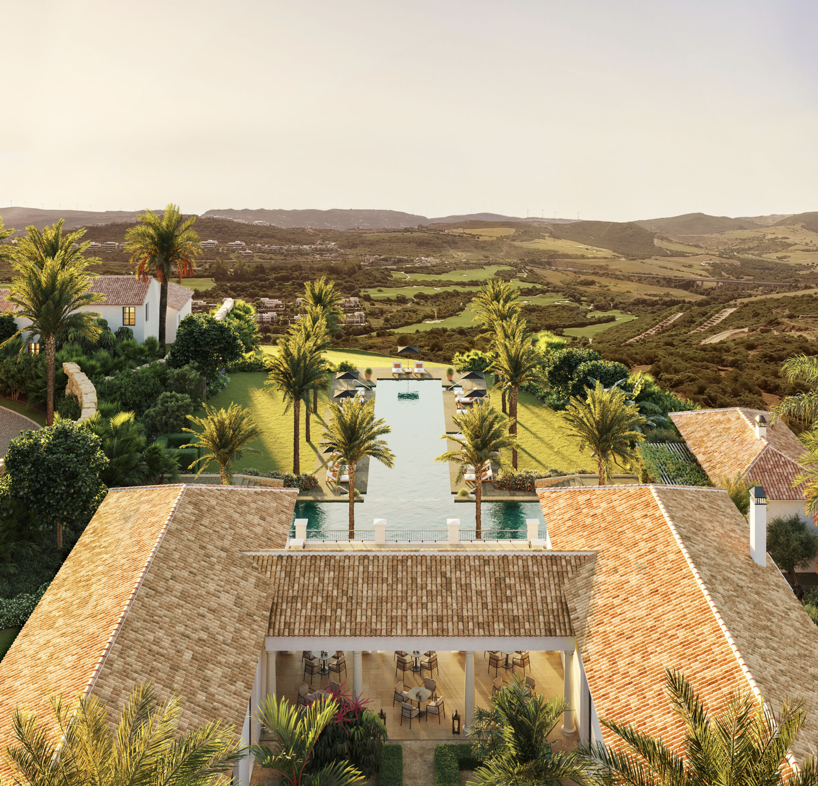 Experimente el auténtico espíritu andaluz en esta villa con vistas panorámicas en Finca Cortesín, Casares