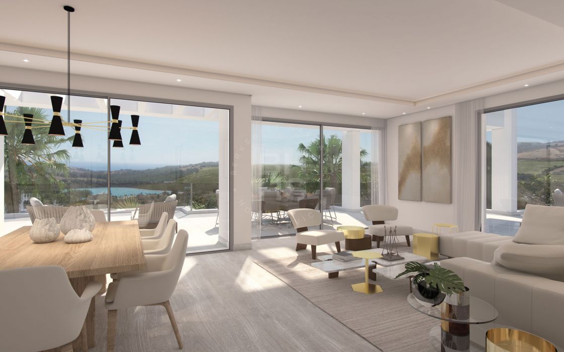 Spectacular off-plan first-floor apartment located between Sotogrande and Marbella
