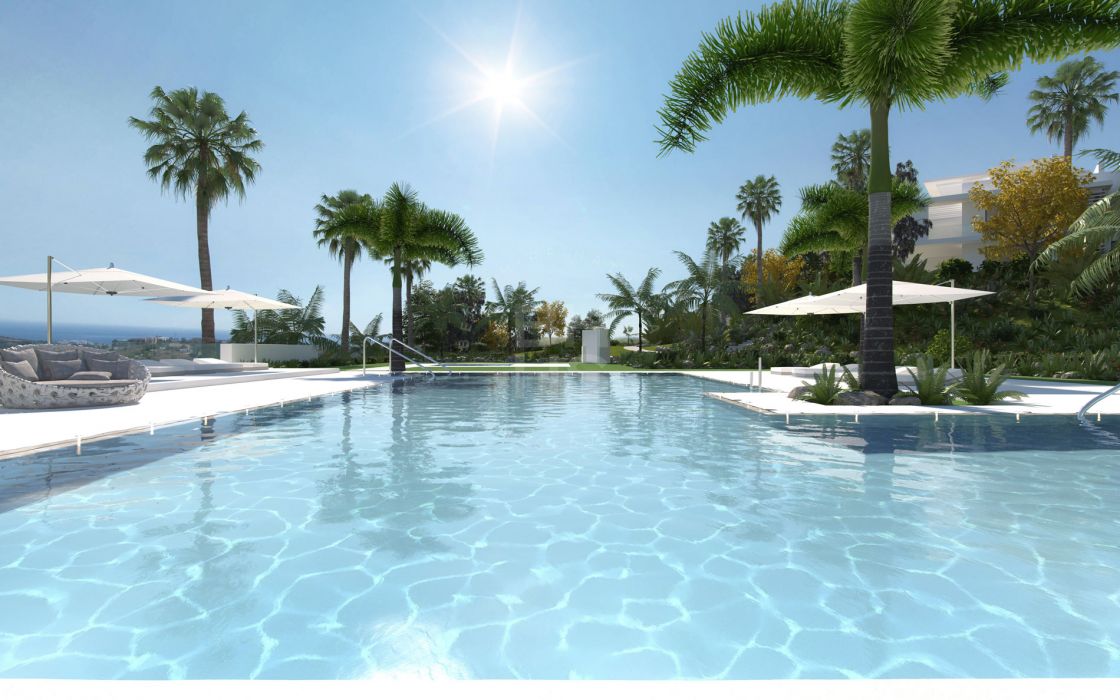 Spectacular off-plan first-floor apartment located between Sotogrande and Marbella