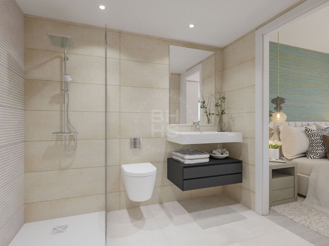 Spectacular off-plan first-floor apartment located between Sotogrande and Marbella