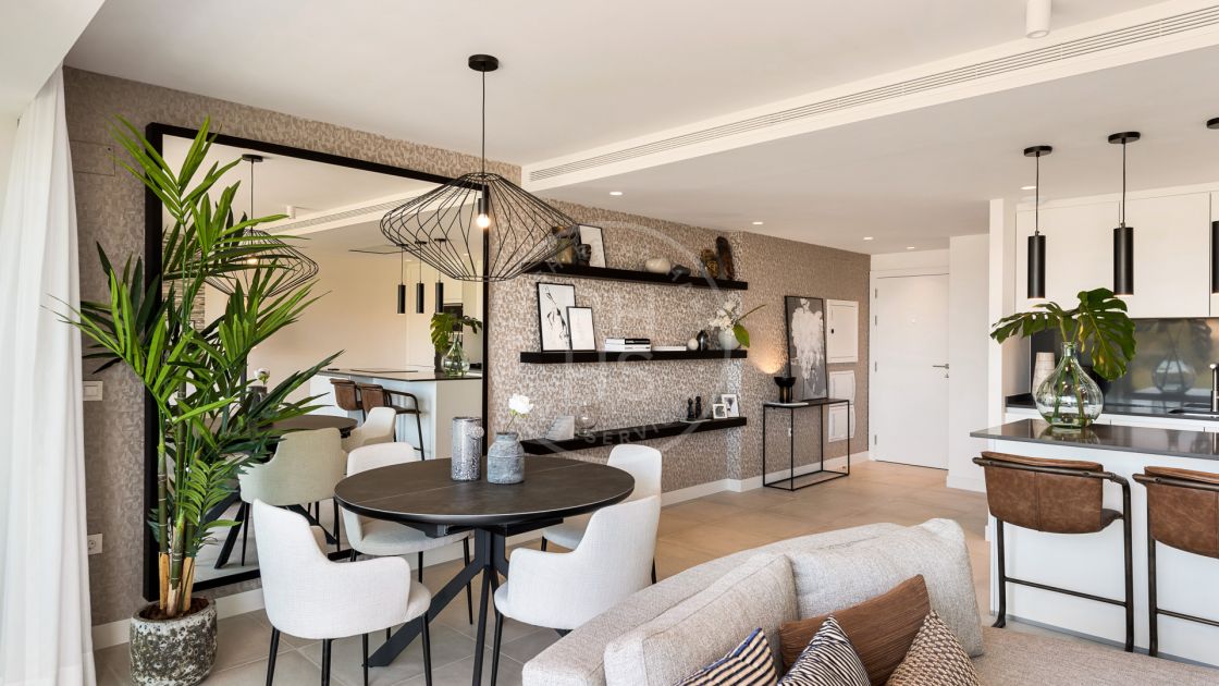 Stunning off-plan ground-floor apartment on the New Golden Mile, Estepona