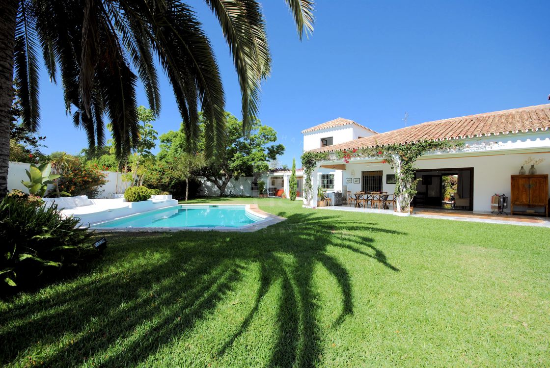 Fully renovated beachfront villa combining classic elegance with all modern conveniences on the New Golden Mile, Estepona.