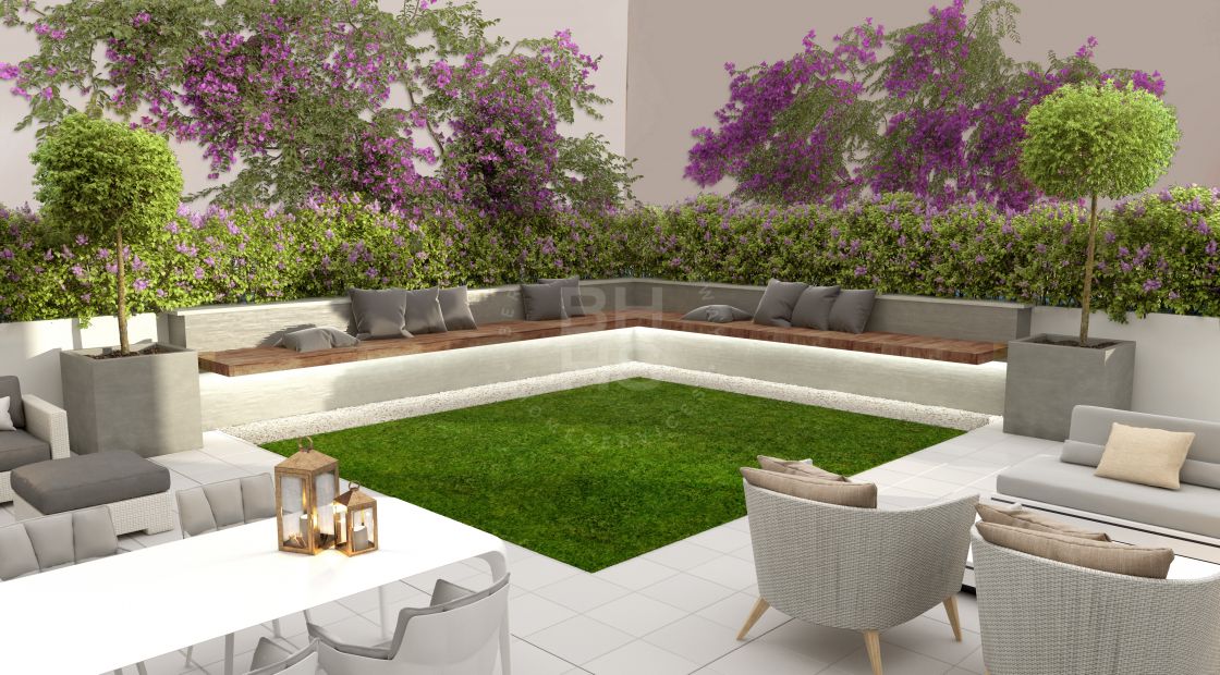 Apartamento de dos dormitorios en un nuevo proyecto de modernas viviendas en pleno centro de Málaga