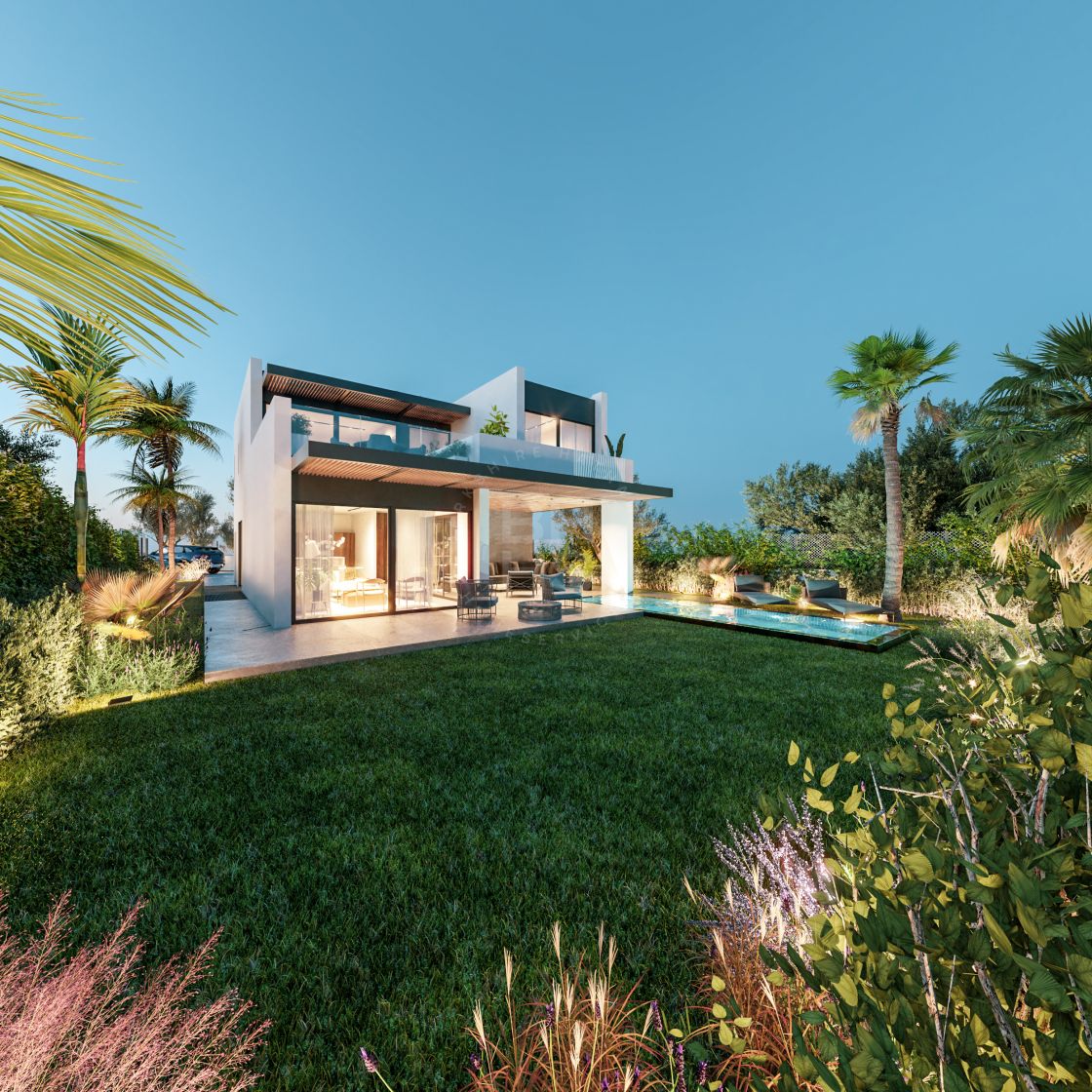 Modern off-plan villa next to El Campanario golf course, on the New Golden Mile