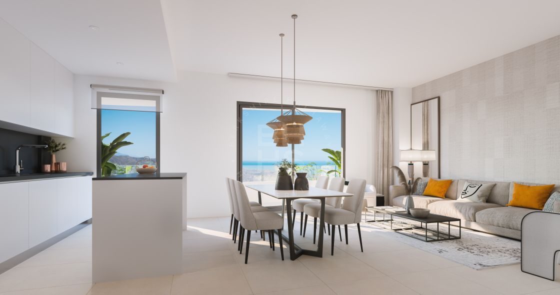 Brand-new penthouse in a modern complex with panoramic sea and mountain views in Rincón de La Victoria, Málaga