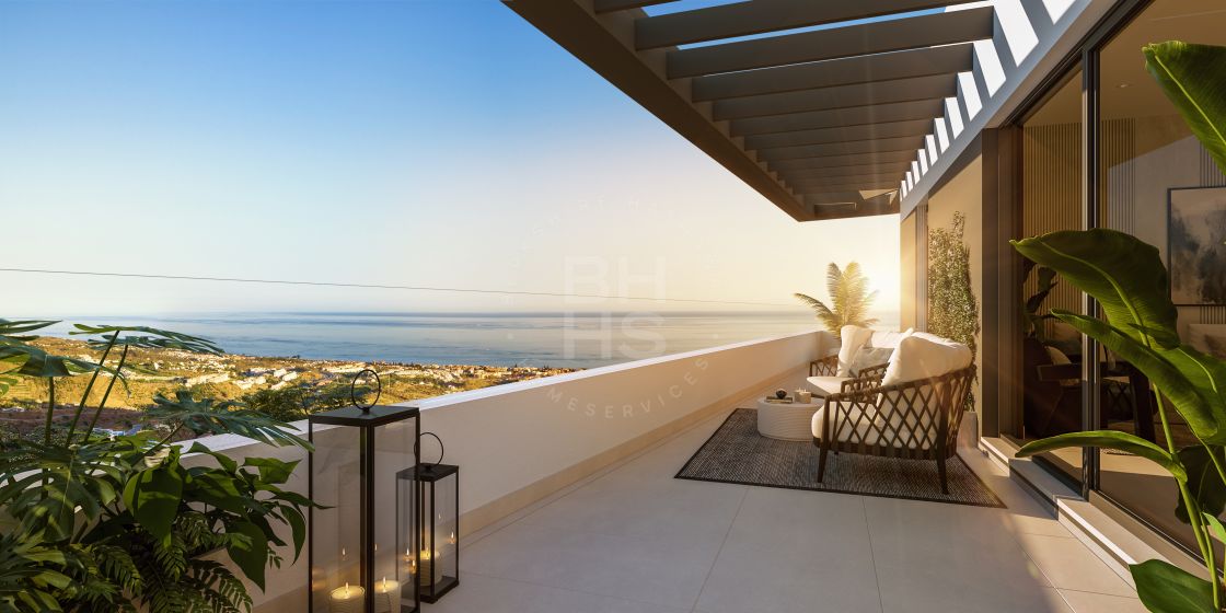 Brand-new penthouse in a modern complex with panoramic sea and mountain views in Rincón de La Victoria, Málaga