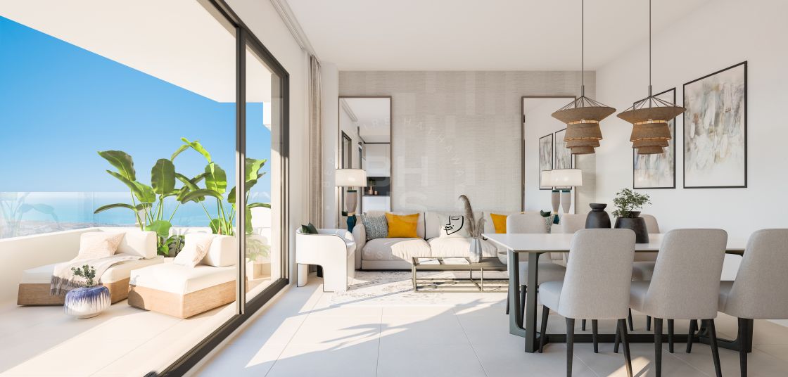 Brand-new penthouse in a modern complex with panoramic sea and mountain views in Rincón de La Victoria, Málaga