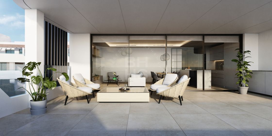Modern off-plan penthouse apartment on the New Golden Mile, Estepona