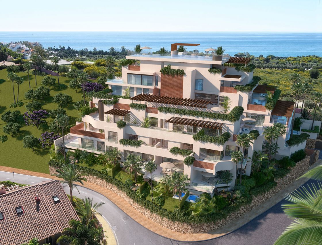 Off-plan penthouse in a development with luxury on-site facilities next to the Four Seasons project in east Marbella