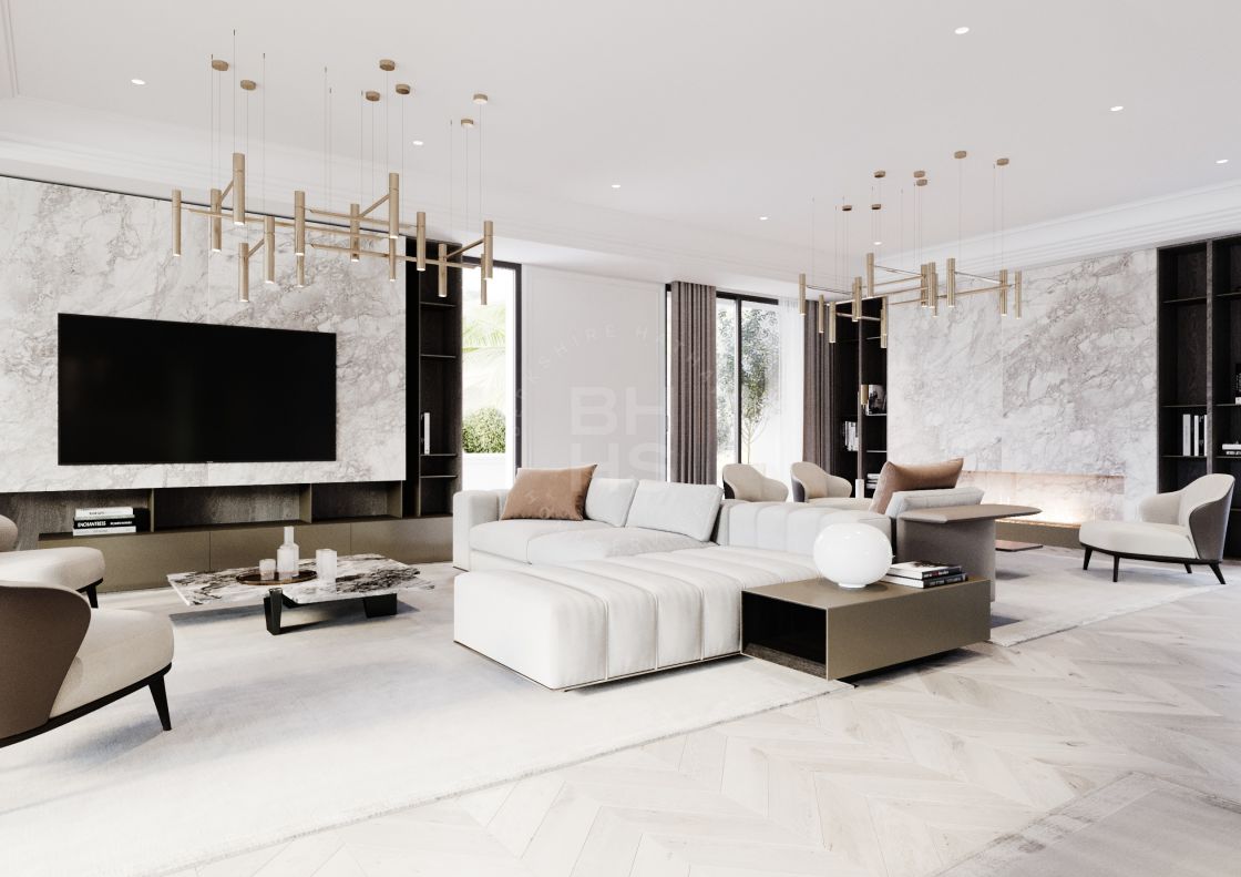 Sophisticated off-plan villa in a prestigious residential area o Marbella’s Golden Mile
