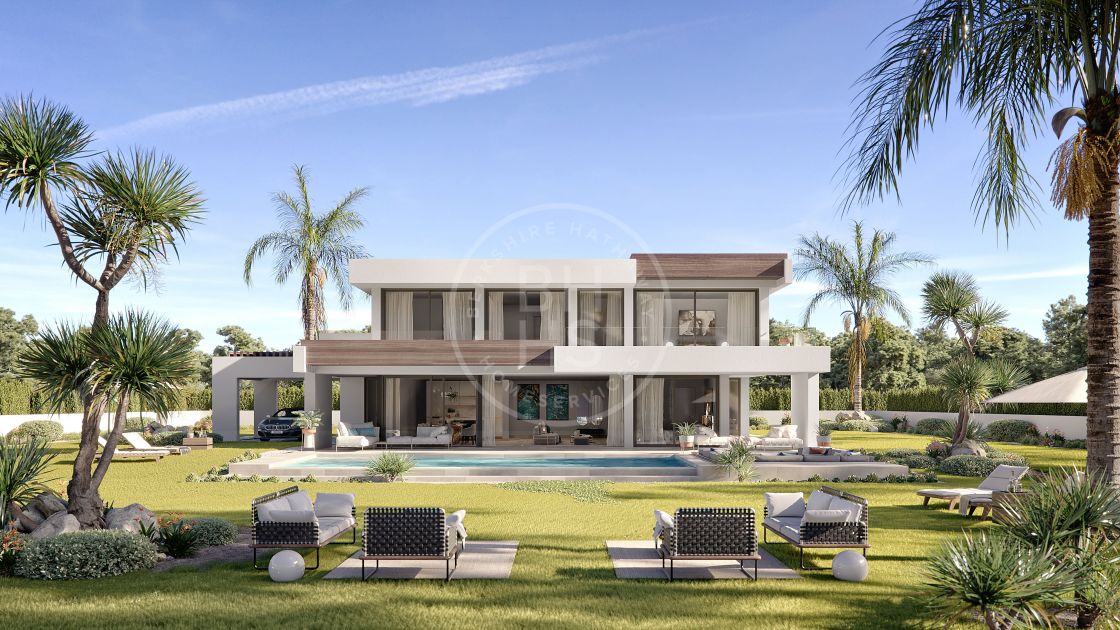 Off-plan luxury villa situated walking distance to the beach and next to Sotogrande