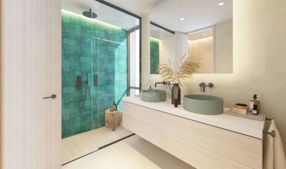 Modern apartment in a new project of luxury homes with panoramic sea views on the western coastline of Málaga