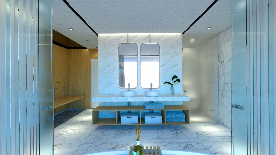 Modern apartment in a new project of luxury homes with panoramic sea views on the western coastline of Málaga