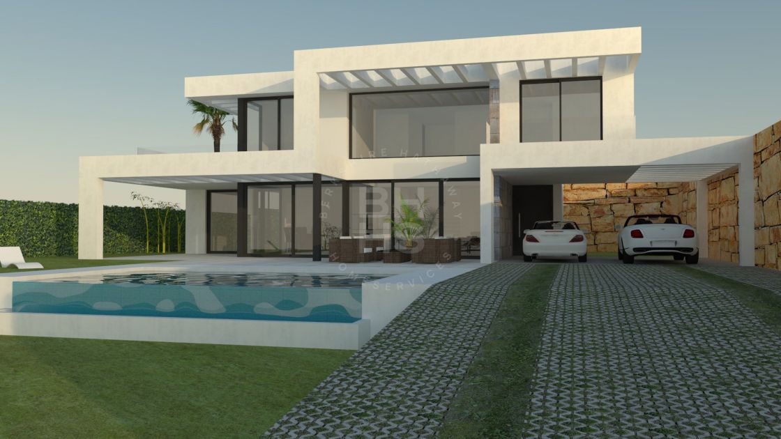 Turnkey villa in an exclusive community close to El Higuerón, in Benalmádena