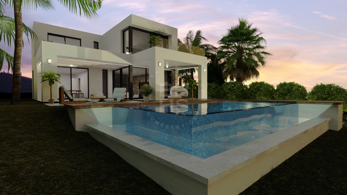 Turnkey villa in an exclusive community close to El Higuerón, in Benalmádena