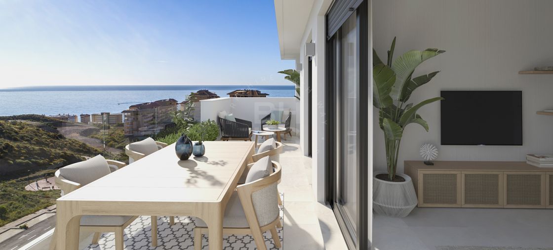 Contemporary penthouse apartment with sea views in a privileged location close to everything