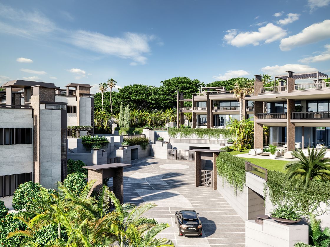 High-end brand-new villa in a prestigious gated community walking distance to Puerto Banús