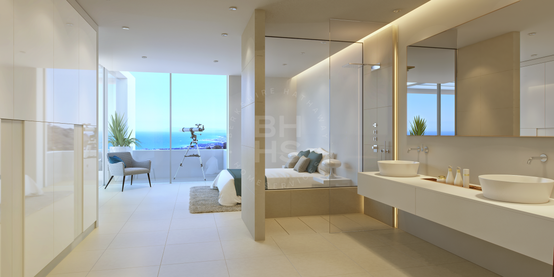 Contemporary brand-new duplex penthouse with sea views located minutes away to Marbella Centre