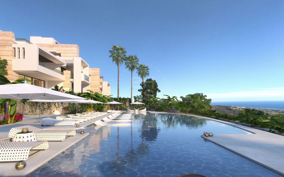 Contemporary ground-floor apartment located minutes away to Marbella Centre