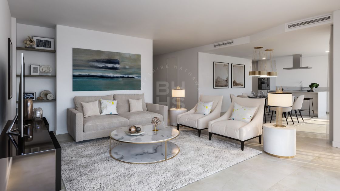 Luxury off-plan penthouse apartment in a prestigious golf area in Marbella East