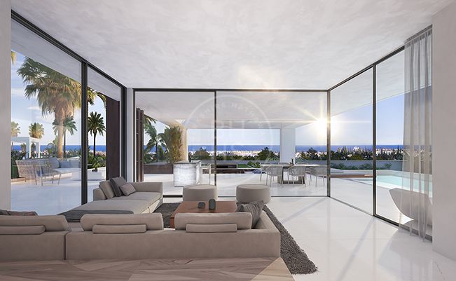 Spectacular off-plan villa in a new development located between Puerto Banús and Estepona