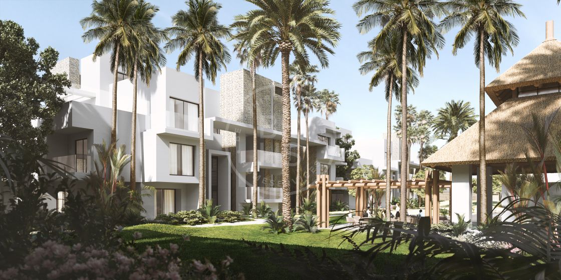 Duplex penthouse in an off-plan complex of apartments walking distance to the beach on the New Golden Mile