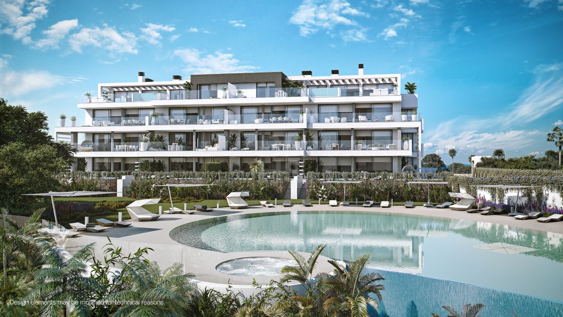 Second-floor apartment in a contemporary and eco-friendly development in La Reserva del Higueron, Fuengirola