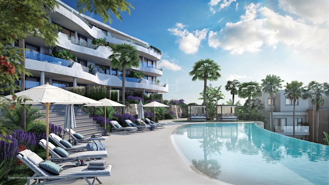Second-floor apartment in a contemporary and eco-friendly development in La Reserva del Higueron, Fuengirola